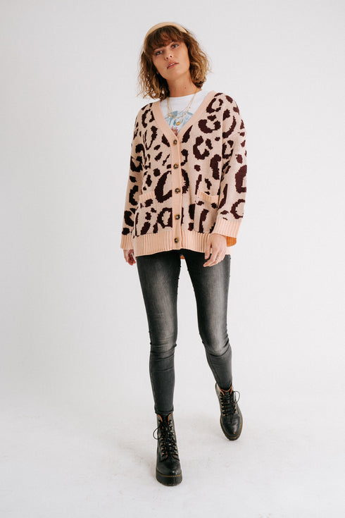 I'm Yours Leopard Cardigan